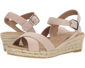 Eric Michael Womens Ashley Espadrille Wedge Sandals In Nude