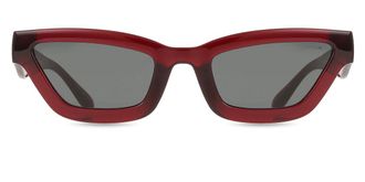 Coach HC8420U CAD28 587487 Womens Sunglasses Red Size 55