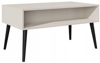 OEM Mesa De Centro Lino Cashmere 100x50cm Estilo Retro Escandinavo Tipo Loft