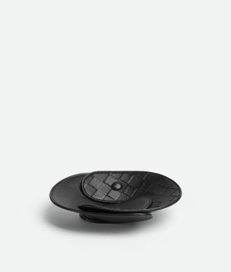 Bottega Veneta Interlocking Leather Tray - S - Bottega Veneta