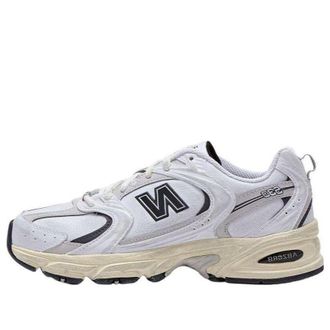 New Balance 530 Shoes White Black MR530WBV