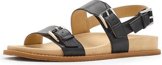 Michael Kors Nia Flat Sandals Womens Sandals Black : 6.5 M, Synthetic