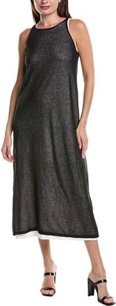 Kenneth Cole Layered Sheer Maxi Dress