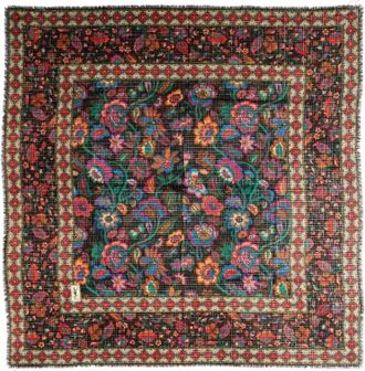 Saint Laurent Pre-owned Silk scarves - Dames - Vintage Accessoires - Veelkleurig - ONE Size - Leer - Vintage