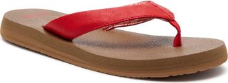 Sanuk Yoga Mat II Flip Flop in Cherry Red at Nordstrom Rack, Size 11