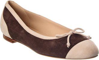 Manolo Blahnik Capbal Suede Flat