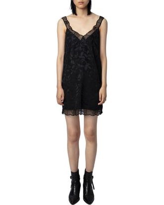 Zadig&Voltaire Renelle Jac Ikat Strass Silk Dress