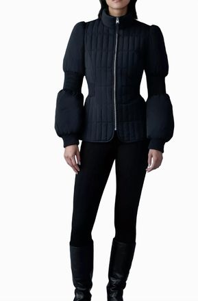 Mackage Womens Felicia Quilted Lightweight Down Jacket Coat In Black