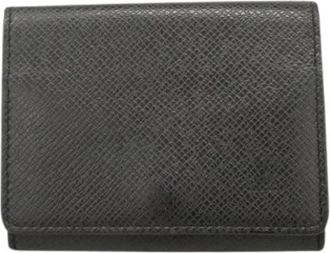 Louis Vuitton Pre-owned Wallets, male, Black, Size: ONE SIZE Pre-owned Business card case