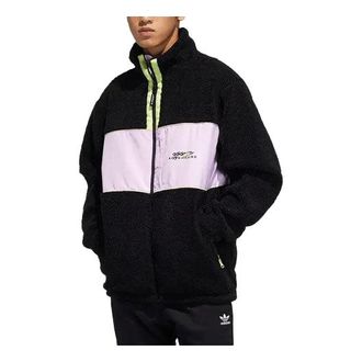 adidas Mens adidas originals Casual Logo Colorblock Sports Jacket Black GP1869