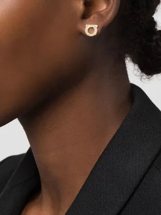 Ferragamo Gancini Earrings - Gold