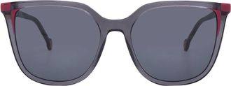 Carolina Herrera Grey Butterfly Ladies Sunglasses HER 0140/S 07HH/IR 54