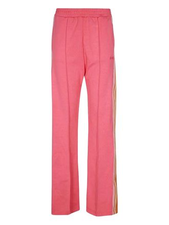Msgm stripes-detailing track pants - Pink