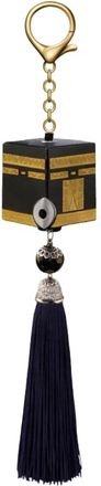 Generic 3D Kabah Keyring Islamic Umrah Keychain Pendant Gift for Umrah Hajj Eid Ramadan