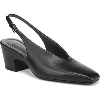 Franco Sarto Sutton Slingback Pump in Black at Nordstrom Rack, Size 8