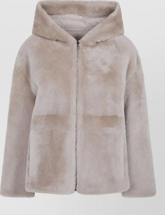 Yves Salomon leather jacket