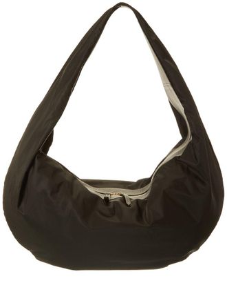 Khaite Olivia Extra Large Nylon & Leather Hobo Bag