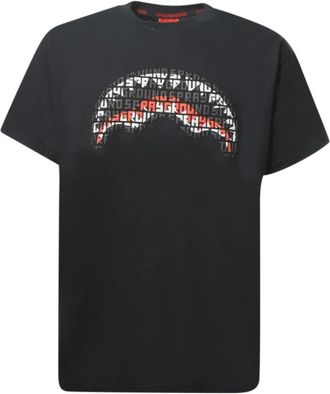 Sprayground T-shirt met ronde hals - Heren - T-shirts - Zwart - M - Katoen - Tops
