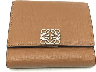 Loewe Brown Wallet (Tri-Fold) (Pre-Owned)