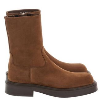 Ferragamo Formia Rounded Toe Ankle Boots, Size 11