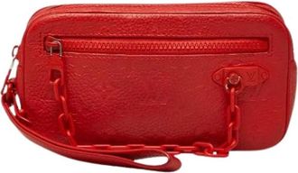 Louis Vuitton Pre-owned Pochette Volga Monogram Taurillon Clutch Bag - - Pre-owned - Donna - Rosso - ONE SIZE