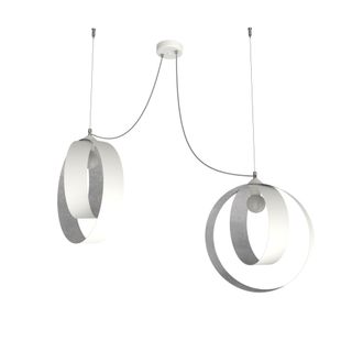 Lumicom Shell L&aacute;mpara De Techo 2 Luces Hoja