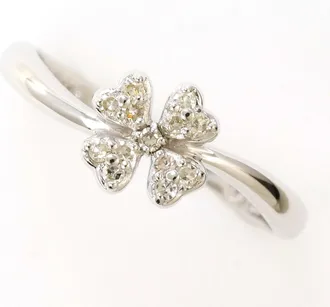 C&A White Gold White Gold (14K) Band Ring (Pre-Owned)