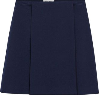 Miu Miu Rokken, Dames, Blauw, S, Gonna