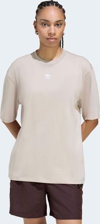 adidas T-Shirt ADIDAS ORIGINALS ESS BOYFR TEE, Damen, Gr. XXL, stokha, Obermaterial: 100% Baumwolle, normal, Rundhals, Shirts T-Shirt, sportlicher Stil, Kurz