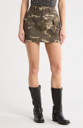 Vigoss Camo Cargo Miniskirt at Nordstrom Rack, Size 25