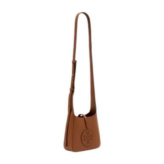 Tory Burch Womens Shoulder Bag Brown Calfskin
