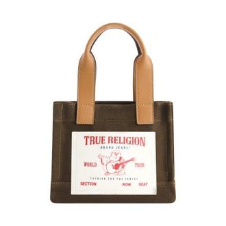 True Religion Mini Tote in Olive at Nordstrom