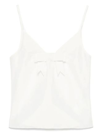 Shushu/Tong Top met strik - Wit