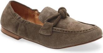 Chocolat Blu Anya Loafer in Dark Taupe Suede at Nordstrom, Size 6.5