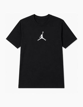 Nike Mens Nike Mens Air Jordan Small Jumpman Logo T Shirt in Black - Size: 40
