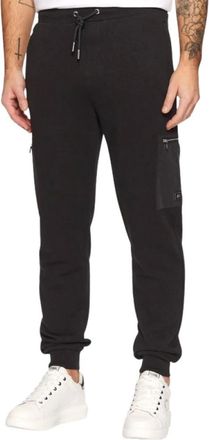 Karl Lagerfeld Heren, Broeken, Zwart, Maat: XL Katoen