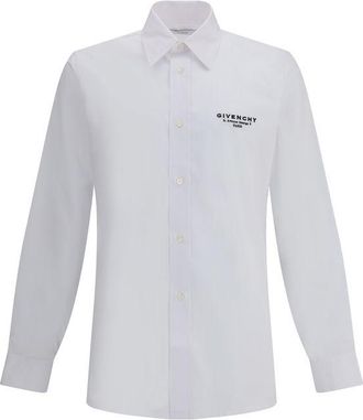Givenchy White Cotton Dress Mens Shirt
