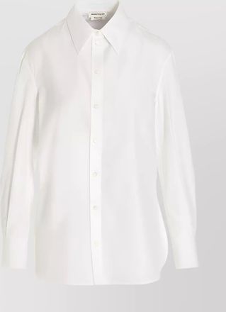 Alexander McQueen cotton poplin shirt