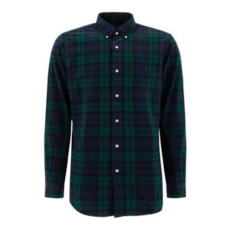 Polo Ralph Lauren Plaid Oxford Shirt - Heren - Casual Overhemden - Veelkleurig - XL - Katoen - Overhemden