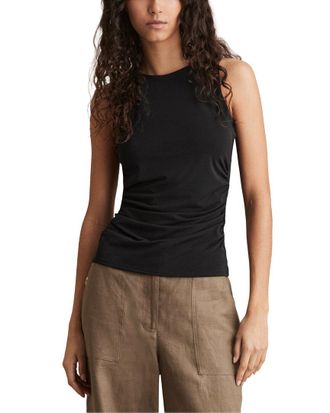 Reiss Madelynne Ruched Side Jersey Top