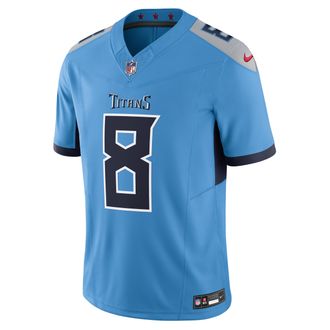 Nike Will Levis Tennessee Titans Nike Mens Dri-FIT NFL Limited Jersey in Blue | 31NMTTLA8FF-015