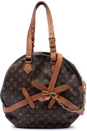 Louis Vuitton Pre-owned Soft Hat Trunk - Dames - Vintage Schoudertas - Bruin - ONE Size - Leer - Vintage