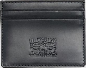 Levi's Leather Card Case - Mens - One Size - Black