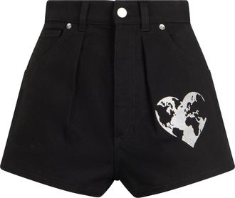 Alberta Ferretti Mujer, Pantalones cortos, Negro, Talla: S