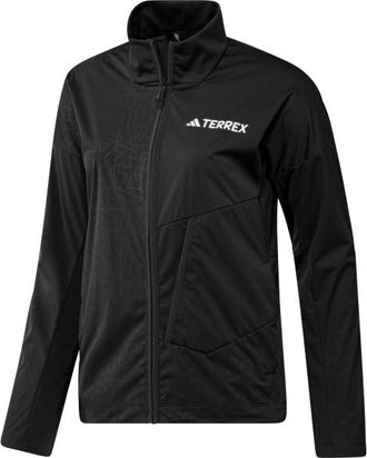 ADIDAS TERREX Terrex Xperior X-Country Ski Softsh Softshelljacke f&uuml;r Damen | schwarz