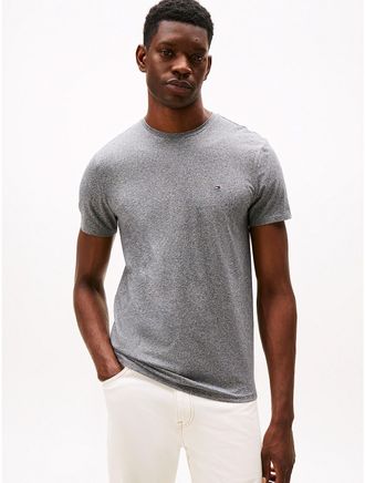 Tommy Hilfiger Mens Slim Fit T-Shirt - Grey - XXXL