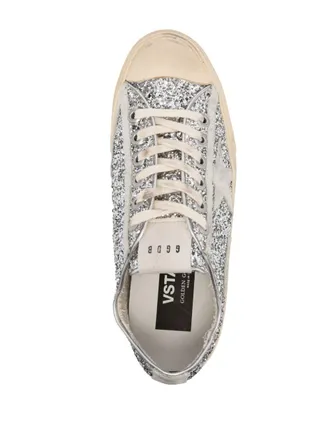 Golden Goose V-Star Sneaker - Silver