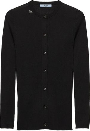 Prada Cardigan a coste - Nero