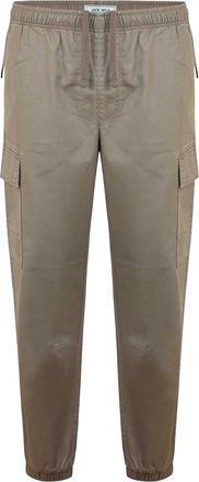Jack Wills Heren Elastische Manchet Cargo Broek (Fawn)