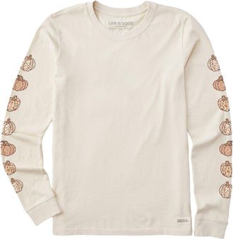 Life is good Long Sleeve Crusher T-Shirt